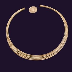 Sterling silver stranded, elegant woman’s necklace